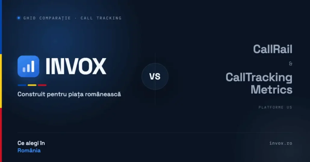 INVOX vs CallRail și CallTrackingMetrics