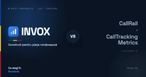 INVOX vs CallRail și CallTrackingMetrics